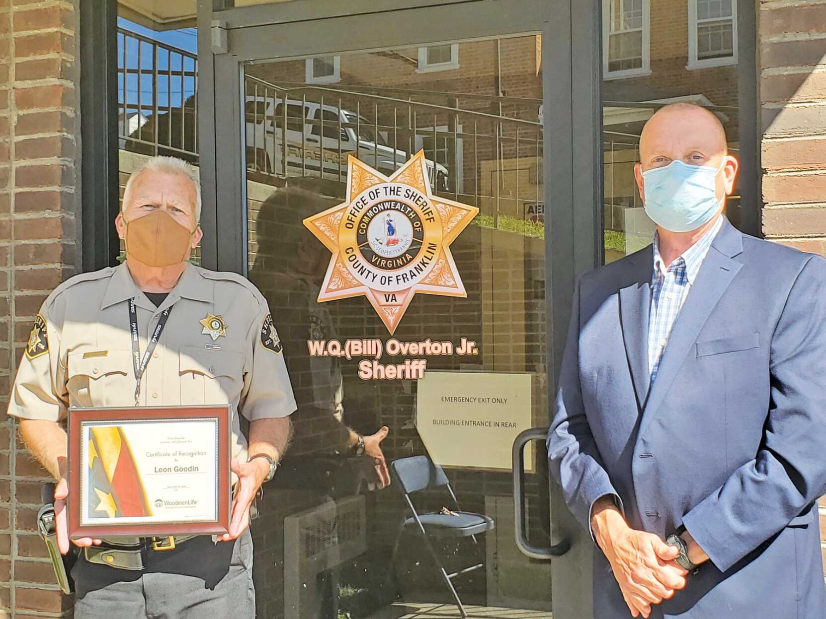 Franklin County deputy receives award